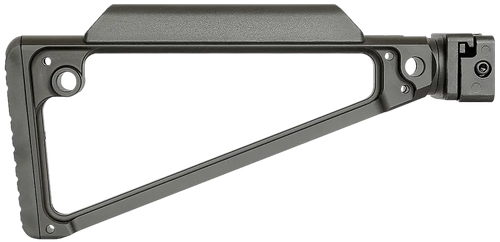 Midwest Industries MITRISF Triangle Side Folding Stock Black 6061 Aluminum