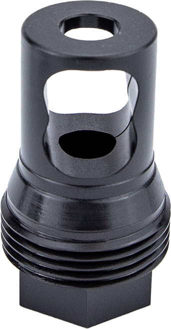 Kgm Suppressors A-TMB50-S-4 R50T Taper Muzzle Brake Black Nitride Steel M25x1.5 Threads