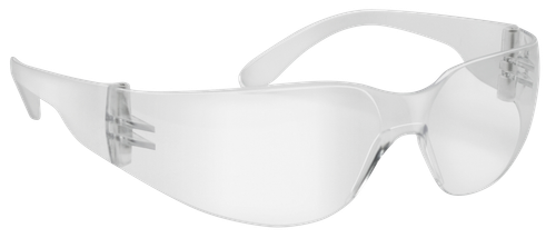 Walker's GWPWRSGLCL Sport Glasses Clearview Adult Clear Lens Polycarbonate Clear Frame