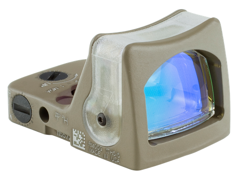 Trijicon 700210 RMR Dual Illuminated Flat Dark Earth 1 x 0.87" x 0.63" 9 MOA Green Dot