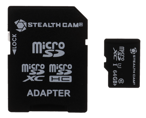 Stealth Cam STC64MICSD Micro SD Memory Card  64GB