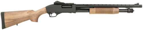 Tokarev USA 21000408 TX3  12 Gauge 18.50" 3" 5+1, Black Metal Finish, Turkish Walnut Stock, Fiber Optic & Ghost Ring Sight (Accepts Mossberg 590 Furniture)