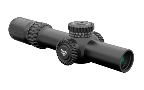 SWAMPFOX WAR16241-RM WARHORSE 1-6X24 FFP RED MOA