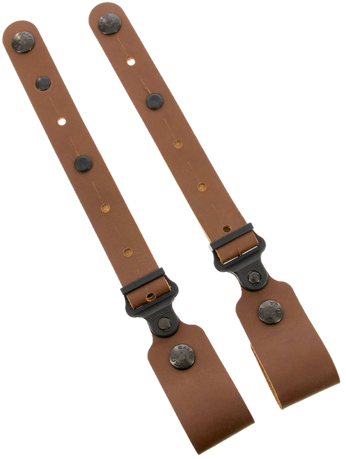 Galco MC2TD Horizontal Shoulder System Tie Down Set 2.0 Tan Full Grain Leather Ambidextrous