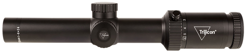 Trijicon 2900022 Credo HX  Satin Black 1-6x24mm 30mm Tube LED Illuminated Green MOA Segmented Circle Reticle
