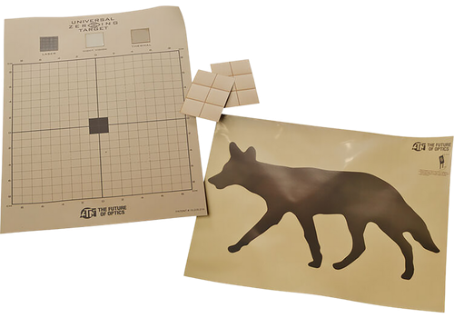ATN ACMKIRTGCY Thermal Target Kit Coyote Paper 30" x 24" Brown Includes 12 Plasters/2 Targets