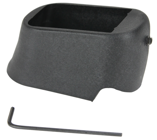 Pachmayr 03853 Mag Sleeve  Compatible w/ Glock 20/21 Mags To Fit Glock 29/30 Models, Black Polymer