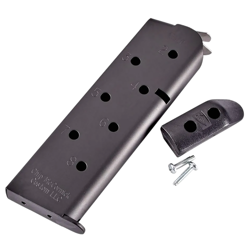 CMC Products MMG45FS8BP Match Grade  8rd 45 ACP USGI For 1911 Government Black Stainless Steel