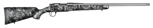Christensen Arms 8010107400 Mesa FFT 6.5 PRC 4+1 20" Threaded Barrel, Tungsten Gray Cerakote, Black with Gray Webbing Stock
