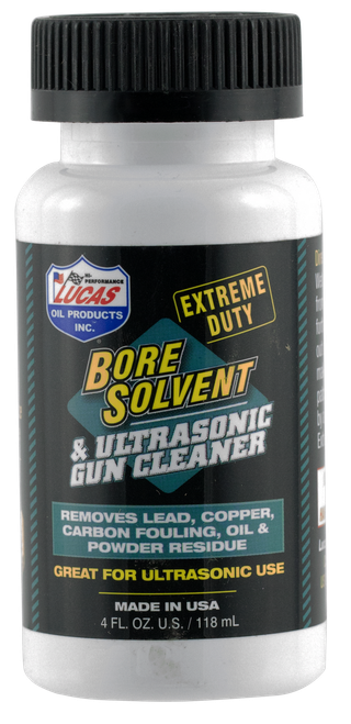 Lucas Oil 10907 Extreme Duty Bore Solvent Against Rust and Corrosion 4 oz Jar