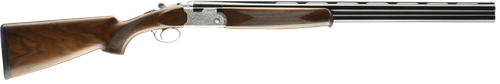 Beretta USA J686F1228 686 Silver Pigeon I 12 Gauge 3" 2rd 28" Blued Over/Under Vent Rib Barrel,  Silver Engraved Receiver, Fixed Grade II Walnut Wood Stock, Right Hand