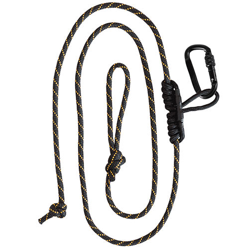 Muddy MUDMSA070 Safety Harness Lineman's Rope Black Nylon
