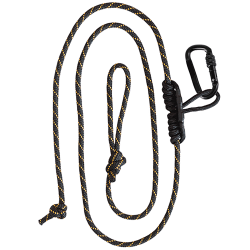 Muddy MUDMSA070 Safety Harness Lineman's Rope Black Nylon