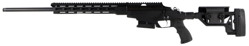 Tikka JRTAC416L T3x Tac A1 308 Win 10+1 24" Barrel, Black Metal Finish, Black Fixed with Aluminum Bedding Stock, Polymer Grip Left Hand