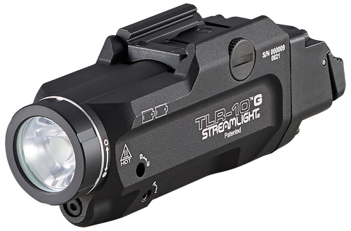 Streamlight 69473 TLR-10 G Gun Light with Green Laser  Black Anodized 1,000 Lumens White LED