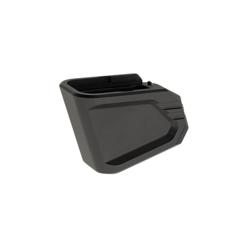 Tyrant CNC TDG17MAGEXBLK  Magazine Extension Fits Glock 17/22/34/35/19X Black Aerospace Grade Aluminum