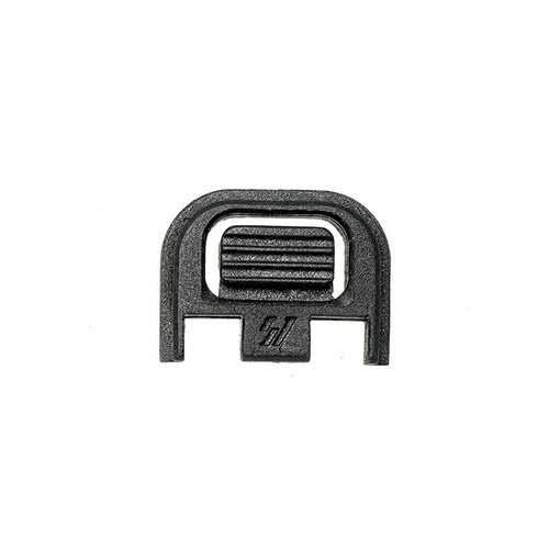 POLYFLEX SLIDE PLATE FOR G17 & G19 IN BLACK