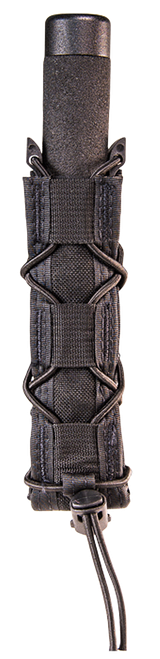 High Speed Gear 11EX00BK TACO Extended Mag Pouch Single Black Nylon MOLLE Belts 2" Wide Compatible w/ Pistol