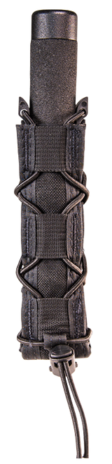 High Speed Gear 11EX00BK TACO Extended Mag Pouch Single Black Nylon MOLLE Belts 2" Wide Compatible w/ Pistol