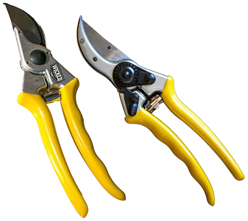 Wicked Tree Gear WTG017 Hand Pruner   Aluminum/Yellow Handle