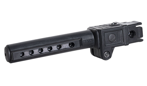 NcStar VG147 Folding Mil-Spec Stock Tube  Black for AK-Platform