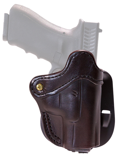 1791 Gunleather ORPDH2.3SBRR Optic Ready Paddle Holster OWB Size 2.3 Signature Brown Leather Right Hand