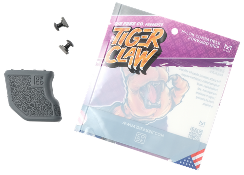 Die Free Co Llc TCMLOKGRY Tiger Claw  Gray Nylon