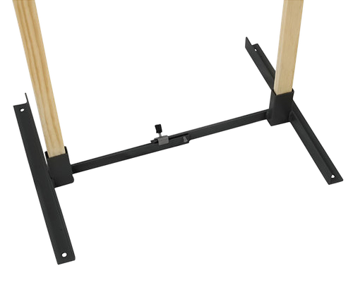 Birchwood Casey 49018 Target Stand  Adjustable Black Metal 13"-25" Standing