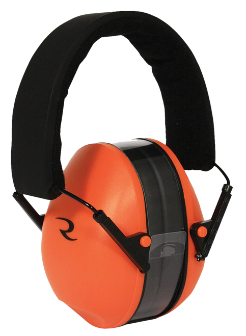 Radians LSH500CS Lowset Muff 21 dB Over the Head Orange/Black Adult 1 Pair