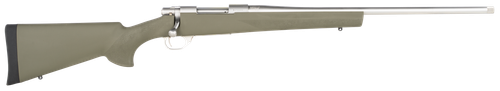 Howa HGR73113 M1500 Hogue Full Size 308 Win 5+1 22" Stainless Steel Threaded Barrel, Drilled & Tapped Stainless Steel Receiver, Hogue OverMolded OD Green Synthetic Stock, Right Hand