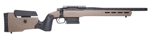 Cnc Firearms CNCFX722CM Faxon FX7 22 Creedmoor 5+1 16" Black Spiral Fluted Threaded Barrel, Black Receiver w/Picatinny Rail, MDT Flat Dark Earth Polymer Stock