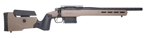 Cnc Firearms CNCFX722CM Faxon FX7 22 Creedmoor 5+1 16" Black Spiral Fluted Threaded Barrel, Black Receiver w/Picatinny Rail, MDT Flat Dark Earth Polymer Stock