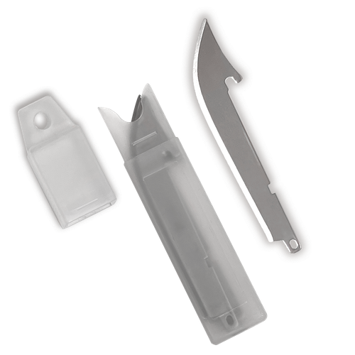 AccuSharp 742C Replaceable Blade Razor Replacement Blades 3.50" Stainless Steel Blade 6 Blades