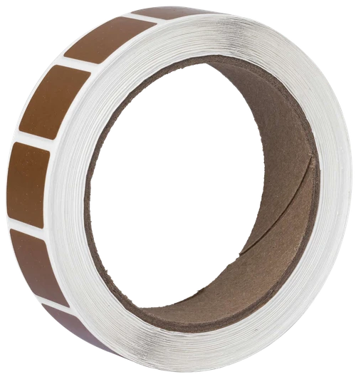 Action Target PASTBR Pasters  Brown Adhesive Paper 7/8" 1000 Per Roll