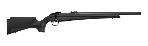 CZ-USA 07418 600+ Alpha 30-06 Springfield 5+1 20" Black Nitride Threaded Barrel, Black Nitride Aluminum Receiver w/Weaver Rail, Black Soft Touch Fixed Polymer Stock