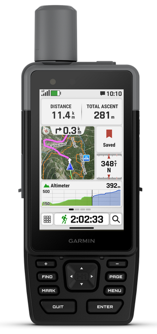Garmin 0100292000 GPSMAP H1 Dog Tracker/Maps/GPS 64GB Memory Black/Gray Transflective, Color TFT Touchscreen