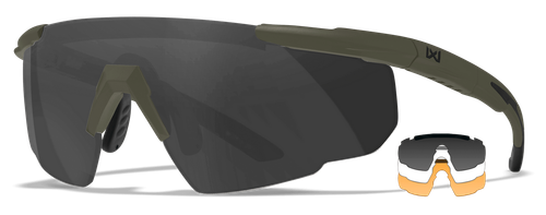 WILEYX 308G      SABER ADV        GRY/CLR/RUST/ODG