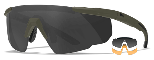 WILEYX 308G      SABER ADV        GRY/CLR/RUST/ODG