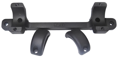 DNZ 12500 Game Reaper Scope Mount/Ring Combo Matte Black 1" Tube, Fits Browning A-Bolt/A-Bolt II Long Action Rifle, High Rings