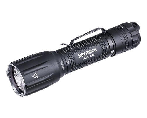Nextorch   Tactical Flashlight Black 3000 Lumens 390 Meters Beam Distance