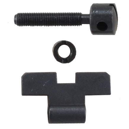 SIGHT BLADE KIT, REAR, .160'', FOR S&W K,L,N WHITE OUTLINE