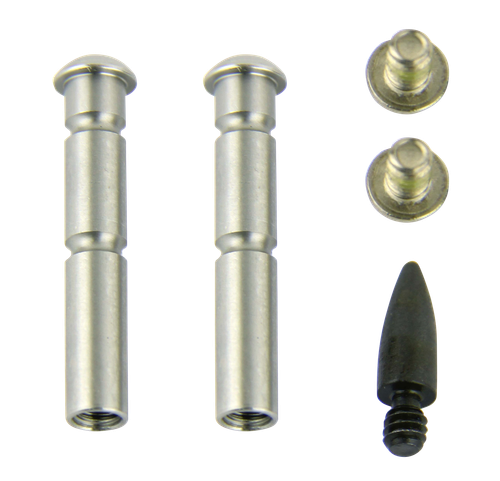 TacFire MAR108SS Anti-Walk Pin Set  Silver Stainless Steel AR-15