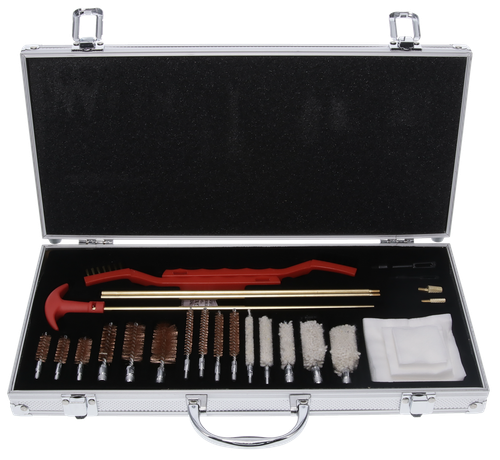 Birchwood Casey PGCK Premium Cleaning Kit Multi-Caliber/27 Pieces Silver