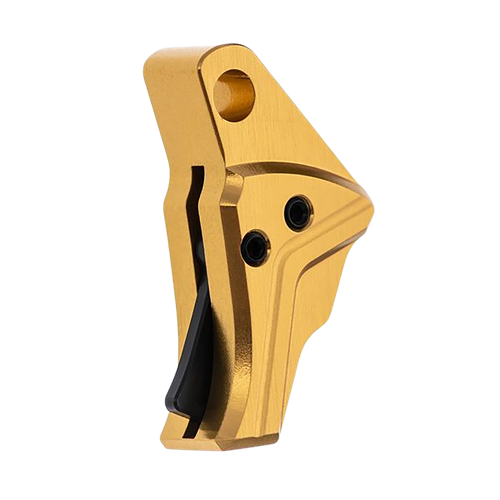 Tyrant CNC TDG43TRIGGOLDBLACK I.T.T.S Trigger/Shoe Gold Fits Glock 43/43x/48