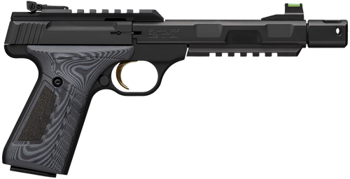 Browning 051597490 Buck Mark Contour Pro 22 LR 10+1 5.90" Matte Black Gray/Black G-10 Grip