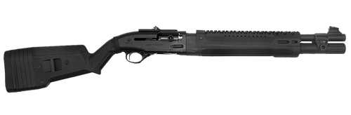 Langdon Tactical Tech LTT1301HBFRMBLK Beretta 1301  3" 7+1 18.50" Black Oxide Heat Shield Barrel, Black Aluminum Receiver w/Picatinny Rail, Black Magpul Polymer Stock, Beretta Patrol Forend
