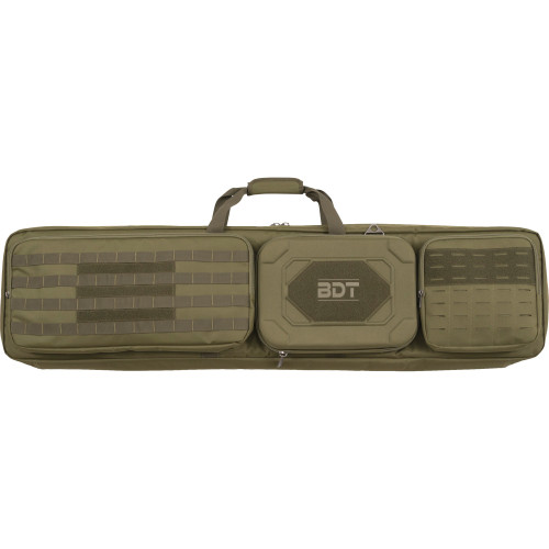 BULLDOG DBL SUPRSSR RFL BAG 48" GRN