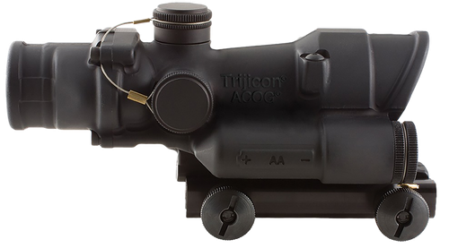 Trijicon 100390 ACOG  Matte Black 4x32mm LED Illuminated Green Crosshair .223/5.56 BDC Reticle