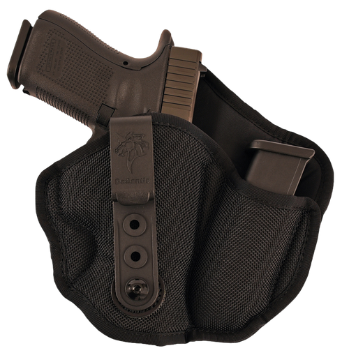 DeSantis Gunhide M89BAE1Z0 Inner Piece 2.0 AIWB Black Nylon Belt Clip Compatible w/Glock 26/Ruger SR/Sig P239 Right Hand