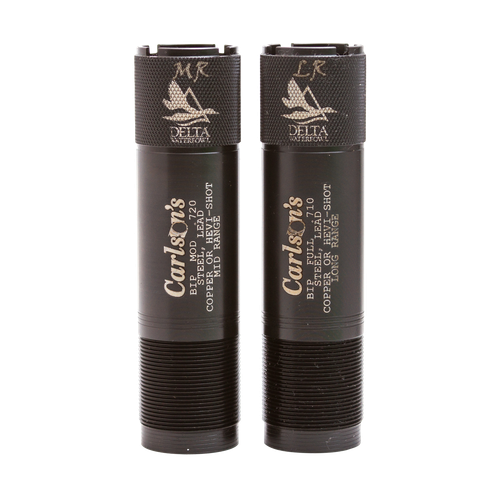 Carlson's Choke Tubes 07360 Delta Waterfowl Extended Choke Browning Invector Plus 12 Gauge Mid/Long Range 17-4 Stainless Steel